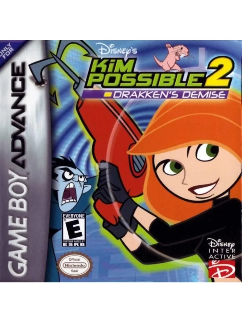 DISNEY'S Kim Possible 2: Drakken's Demise Game Boy Advance GBA Video Game